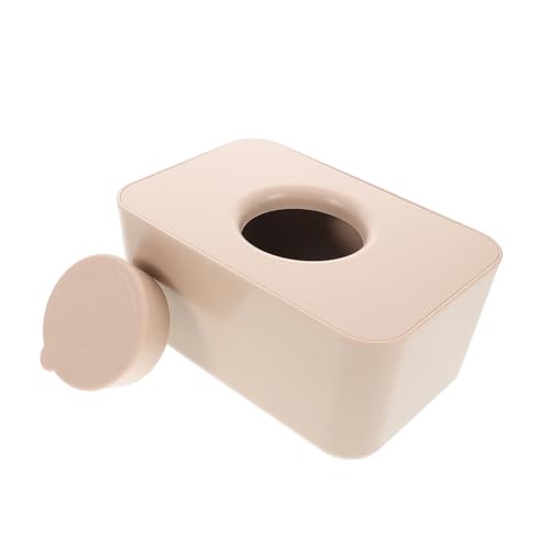 SOLUSTRE Silicone Lid Wet Tissue Box Diaper Wipe Holders Car Home Dispenser Box Large Capacity Reusable Wipes Pouch