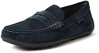 Geox New Fast 4 Moccasins, Boys, Little Kids, Blue, Size 13