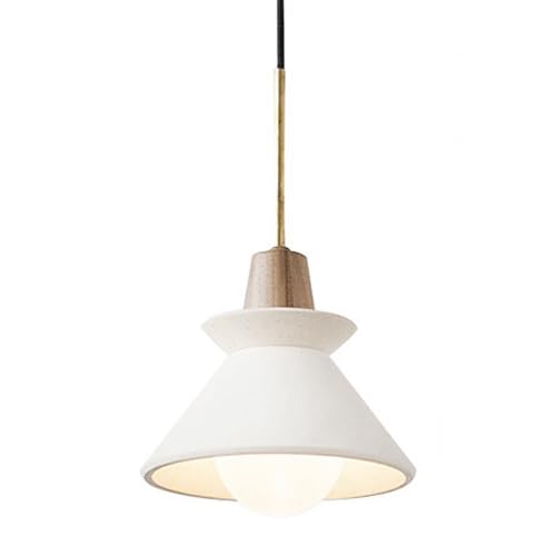 Lustre suspension rétro E27 et plafonnier en ciment pour éclairage de cuisine