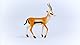 SCHLEICH 14861 Thomson Gazelle, für Kinder ab 3+ Jahren, WILD Life - Spielfigur, Alte Version