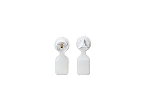 Easylife 2-in-1 Radiator Bleed Key with Integrated Bottle, Pack of 2, Radiator Bleed Tool, Radiator Key, H15cm x W5.5cm x D5.5cm - Fully Guaranteed