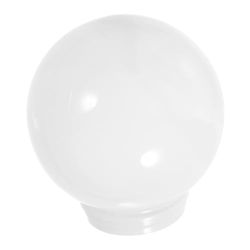Image of Acrylic Globe Lampshade Globe Lamp Shade Replacement Sphere Shade Ceiling Fan Light Covers Acrylic Lamp Post Globe Round Ball Lamp Cover for Pendant Wall Sconces Lamp