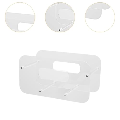 Plate Holder Dinner Plates Storage Organizer Shelf Acrylic Dish Rack Drain Stand for Home Decor Pantry Indoor Outdoor Cabinet