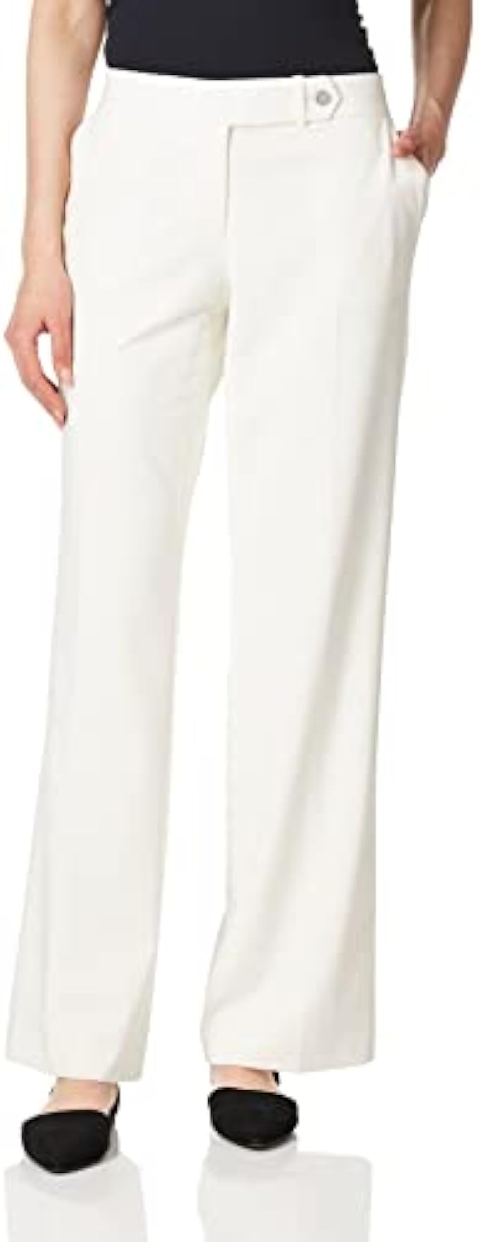 Calvin Klein Straight-Leg Classic Business Casual Pants for Women