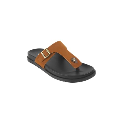 Image of Metro Men Flat Casual /Comfort Synthetic Leather Chappal