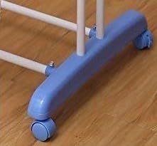 Image of Premium Foldable Stainless Steel Cloth Drying Stand (Blue, 2 Teir)
