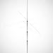 Xiegu VG4 24.6Ft High 4-Band Base Station Vertical Antenna, SO239 Connector, for HF Transceiver