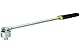 PROXXON 23090 extralanger Gelenkhebel mit Ratschenfunktion, Antrieb 12,5mm (1/2)