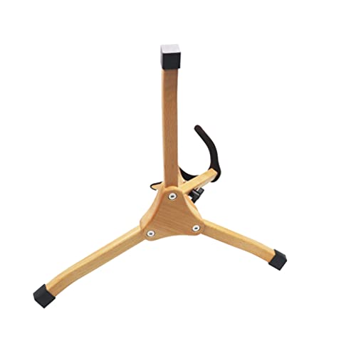 Hidear SAX01 Wood Saxophone Stands Saxophone Tripod Stand Holder Sax Alto Tenor Saxophone Holder Wood Sax Stand thumb #2