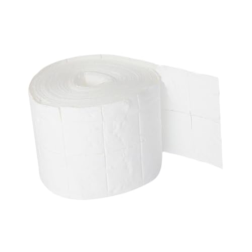 Beatifufu Nail Polish Remover Pads 500pcs Gentle Nail Gel Polish Removal Disposables for Manicure