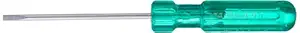 Taparia 901 Steel (3.0 x 0.5mm) Flat Tip Screw Driver (Green and Silver)