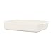Villeroy und Boch Clever Cooking Rechteckige Backform, 11.75 zoll, Premium Porzellan, Weiß