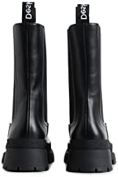 Desigual mens Shoes 4 Woman Pu Snow Boots Sneaker, Black, 7.5 US | Image 1