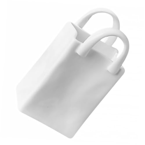 UKCOCO Vaso Decorativo Per Fiori Secchi e Contenitore Moderno Per Penne in Ceramica Artigianale, Vaso Per Composizioni Floreali Funzionale Per Scrivania e Centrotavola