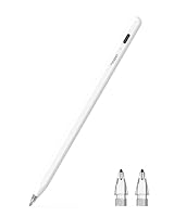 Metapen Pencil Air8 Pro for iPad 2018-2025, Ultra-Quiet, 2X Fast Charging, Palm Rejection Stylus Pen for iPad a16/11/10/9/8/7/6th Gen, Pro 12.9/11/13-inch M4, Air 3/4/5/M2/M3, Mini 5/6th