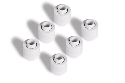 Alphacool Eiszapfen 13/10mm Anschraubtülle G1/4 - White Sixpack