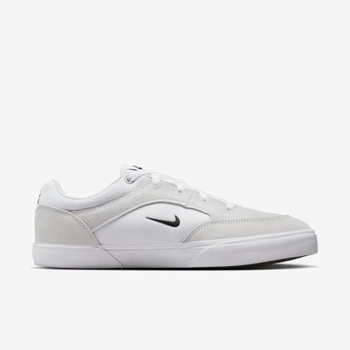 Nike SB Malor Skate Shoes White - Black - Summit White - Gum Light Brown3