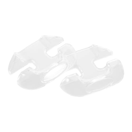 DECHOUS 2pcs Acrylic Skate Display Rack for Ice Skates Efficient Storage Organizer with Stable Support