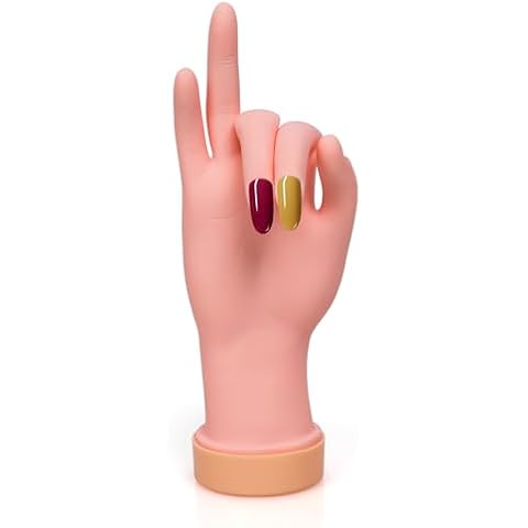 krofaue Nail Practice Hand Tool Cover