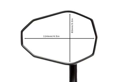 Espejo retrovisor lateral para manillar de motocicleta MT-07 MT-09 R6 R1 2