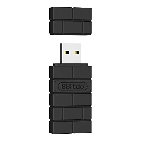 8Bitdo Wireless USB Adapter 2 for SwitchSwitch OLEDWindows PCMac and Raspberry Pifor PS5PS4Switch Pro Controller and More Cover