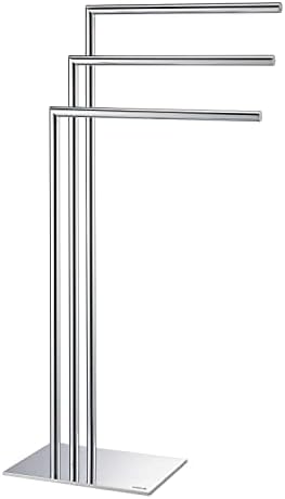 Handdoekenrek Sealskin Tube Chroom 3-Armig