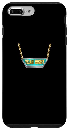 �^�[�R�C�Y�J���[ Yeah Right Chain �^�[�R�C�Y �O���t�B�b�N �X�}�z�P�[�X iPhone 7 Plus/8 Plus �p