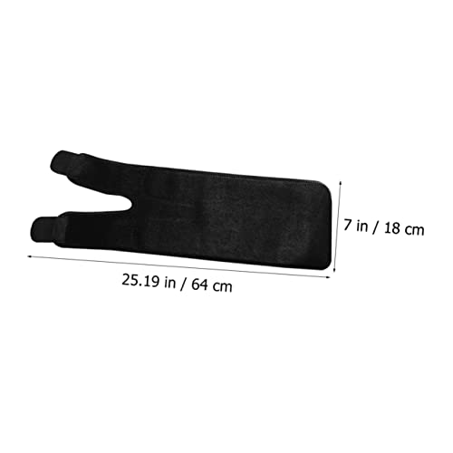 Mobestech 2pcs Ajustable Manguito Muslo Compresión Negro miniatura 3