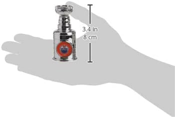 NHL Edmonton Oilers Stanley Cup Champions 3.25-inch Trophy Replica - 3