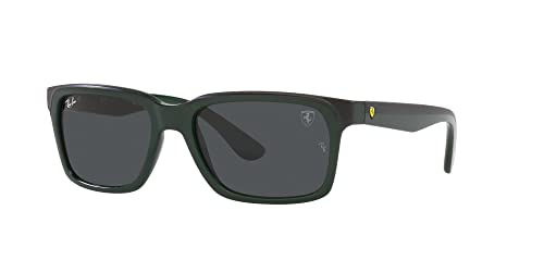 Image of Ray-Ban RB4393m Scuderia Ferrari Collection Rectangular Sunglasses