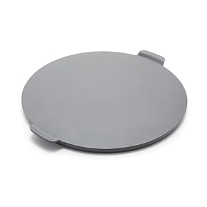 GreenPan Premiere Ovenware Healthy Ceramic Nonstick 16.5″ Pizza Pan, Cast Aluminum Bakeware, Warp-Free, Broiler safe to 600F,Dishwasher Safe,PFAS-Free, Gray PFAS-Free, Oven Safe, Dishwasher Safe, Gray