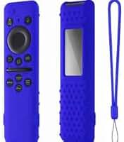 Capa De Controle Remoto Silicone Para TV Samsung Solar BN59-01432A 01432J Solarcell Protetor (Azul)