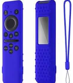 Capa De Controle Remoto Silicone Para TV Samsung Solar BN59-01432A 01432J Solarcell Protetor (Azul)
