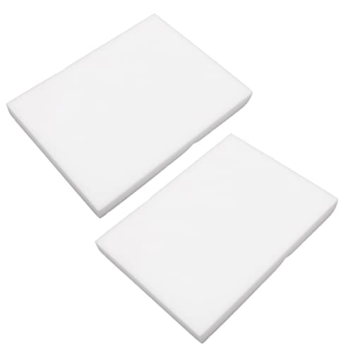 PERSELOSO 2Pcs High Density Felting Sponges for DIY Crafting Portable Manual Sponge Blocks for Felting Projects Versatile Accessories for Beginners and Professionals