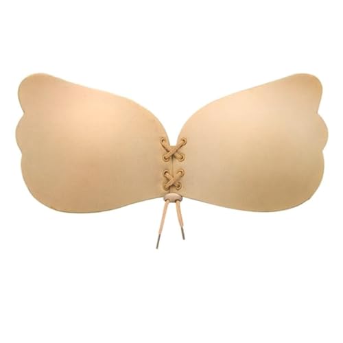 P & f creation 360° silicone wired stick-on bra – invisible stick...