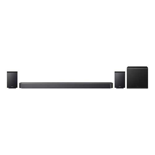 Samsung Q-series Soundbar, Q930F, 9.1.4 ch, Subwoofer & Rear Speaker, True 9.1.4ch Full Surround, Wireless Dolby Atmos, Q-Symphony, SpaceFit Sound Pro, HW-Q930F/ZN (2025 - UAE Version)