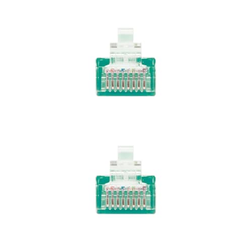 Cable Patch Cord Ethernet Cat6 UTP Verde 30 cm miniatura 1