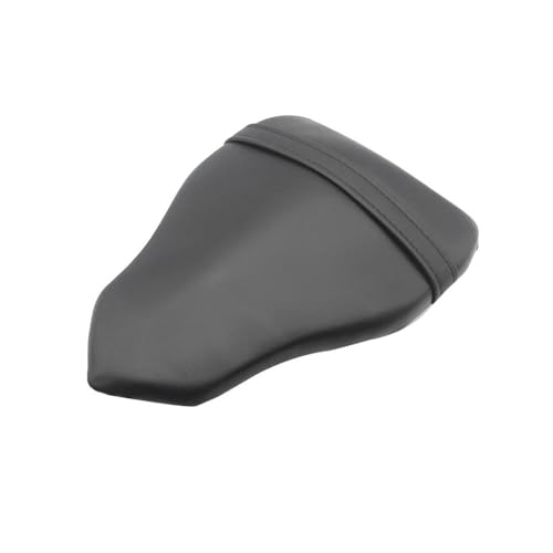 Asiento trasero para motocicleta Ducati 1098 1198 848 cojín de cuero negro para pasajero