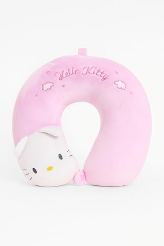 Image of DC DECORIO Kids Travel Neck Pillow with Soft U-Shaped Support Cushion for Car, Airplane & Stroller Naps