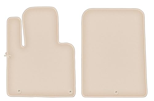 Tapis de voiture pour Kia Sorento III 7 places de 2015 à 2026 en velours beige