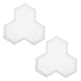 YARNOW 2stücke Pflasterform Für Beton Ahornblatt-design Gartenpfad Gehwegziegel Diy-pflasterwerkzeug Mehrzweckform Für Pflastersteine Terrassen Plätze