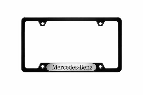 Mercedes Benz Genuine Q6880088 - Black License Plate Frame