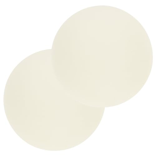 BESPORTBLE Outdoor Ice Hockey Pucks 2 Pack PVC Training Pucks Puck Block for Street Hockey Games