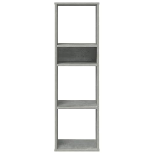 Étagère sur pied gain de place avec compartiment de rangement gris