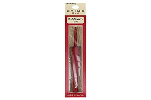 Tulip Crochet Hook, Plastique, Red, Taille unique