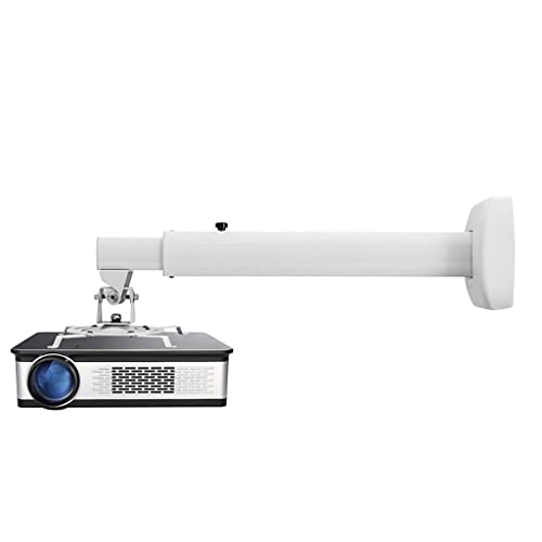 Soporte de proyector montado en pared, perchero retráctil gratis, marco de soporte de pared de aleación de aluminio, adecuado para cine en casa o uso en oficina miniatura 3