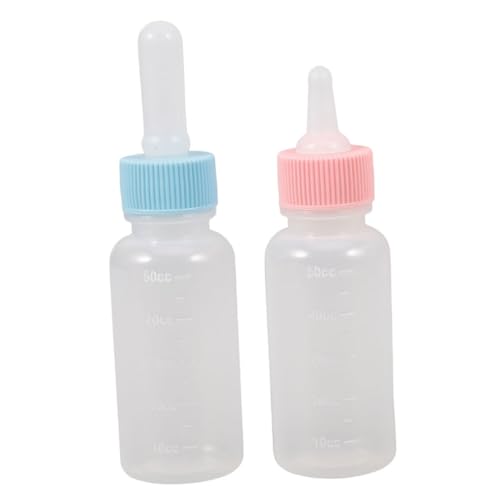 Parliky Small Animal Nursing Bottles Pet Feeding Station Kitten Puppy Milk Replacement Bottles