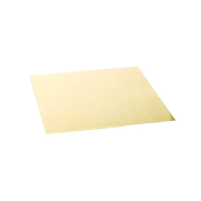 1 Sztuk Mosiądz Kwadratowa Deska Blacha Miedziana Cu Cięcie Rama CNC Model Formy, Dla Majsterkowiczów Contruction Blachy Płyty(2x200x200mm)