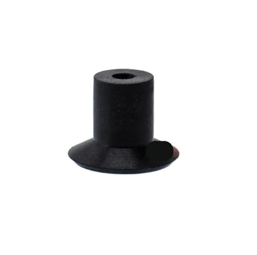 LIAWAYIV 10 pcs Robot Vacuum Suction Cup Red Corrugated U8 U15 Industrial Pneumatic Accessories(Black,U8)