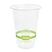 World Centric Compostable Clear 16-Ounce Cold Cups-20 pk